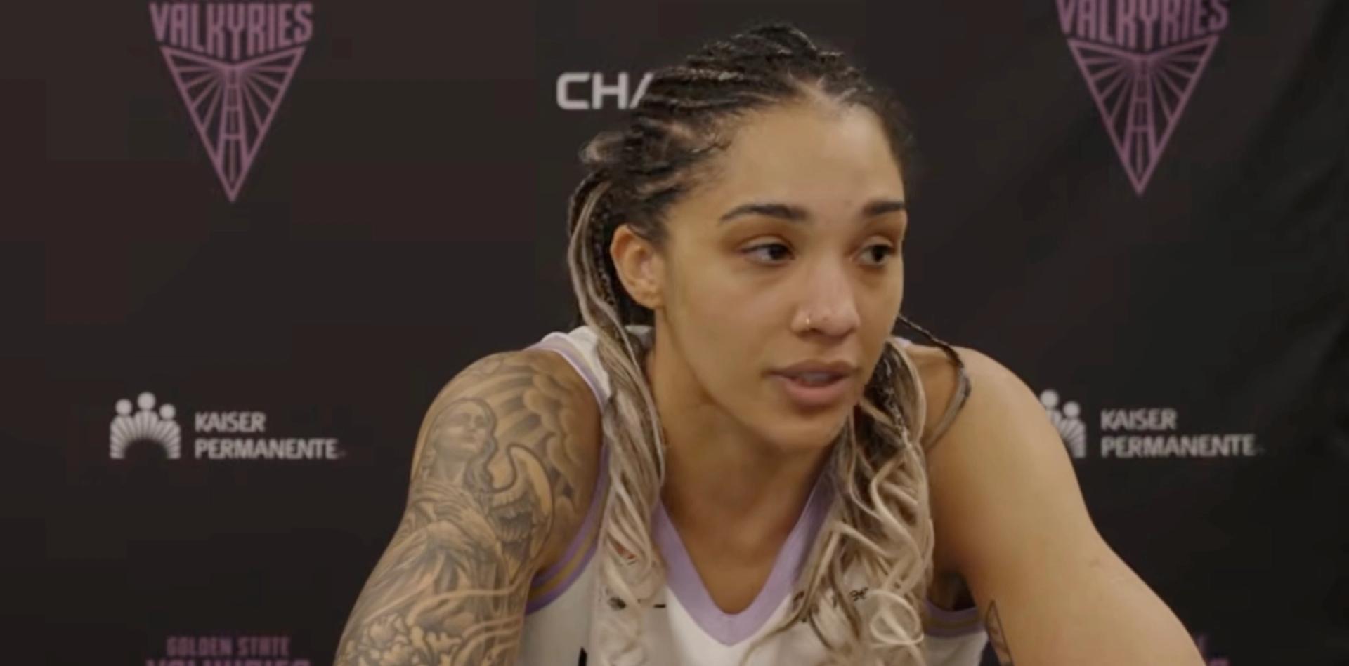 WNBA star Gabby Williams says she would 'welcome' a man on her team or any team 'any time'