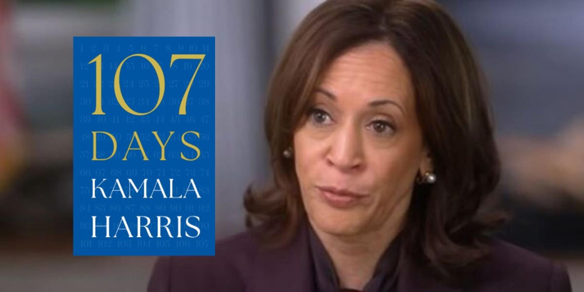 Kamala Harris launches tour for 107 Days book on failed presidential campaign