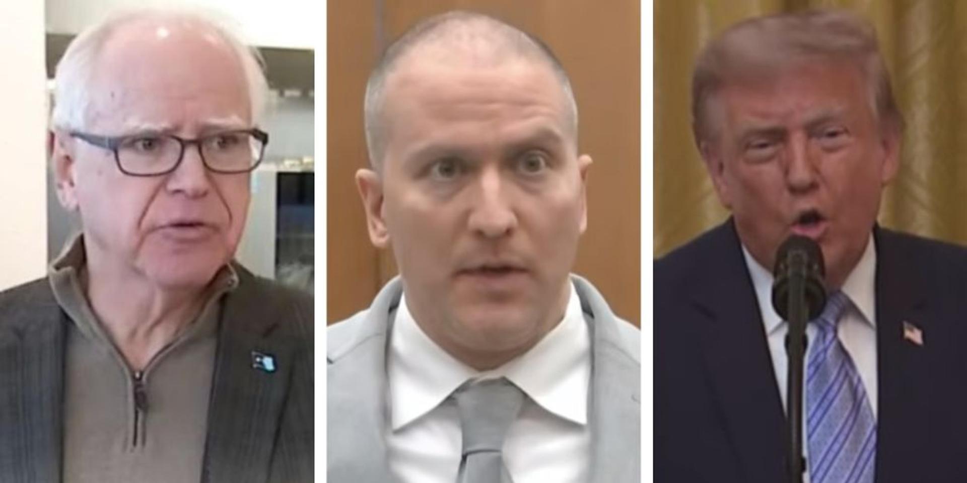 Tim Walz vowed in 2025 to move Derek Chauvin to state prison if Trump pardoned him—now former cop has moved to overturn state charges