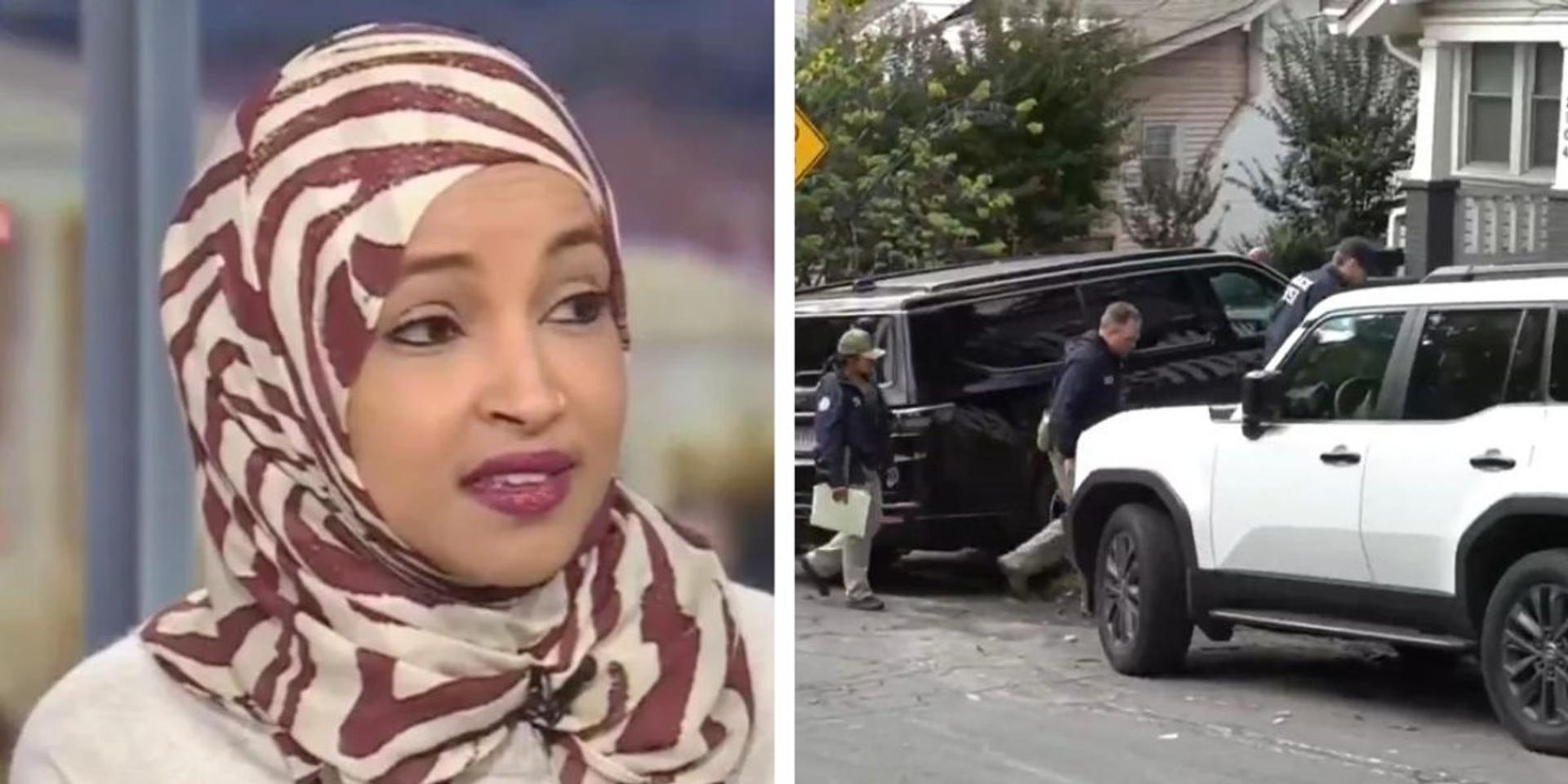 Feds seized Ilhan Omar's passport, computers in raid of DC home, investigators building case to deport her: report