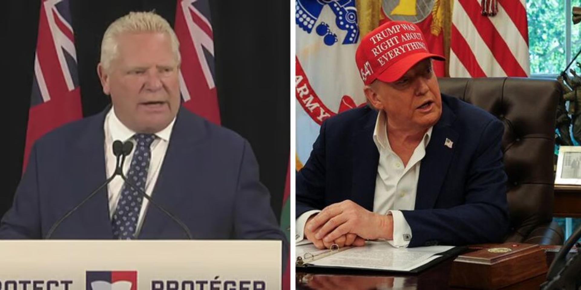BREAKING: Trump slaps Canada with 50% tariffs for 'discriminatory trade practices', Ontario premier promises 'dollar-for-dollar' retaliation