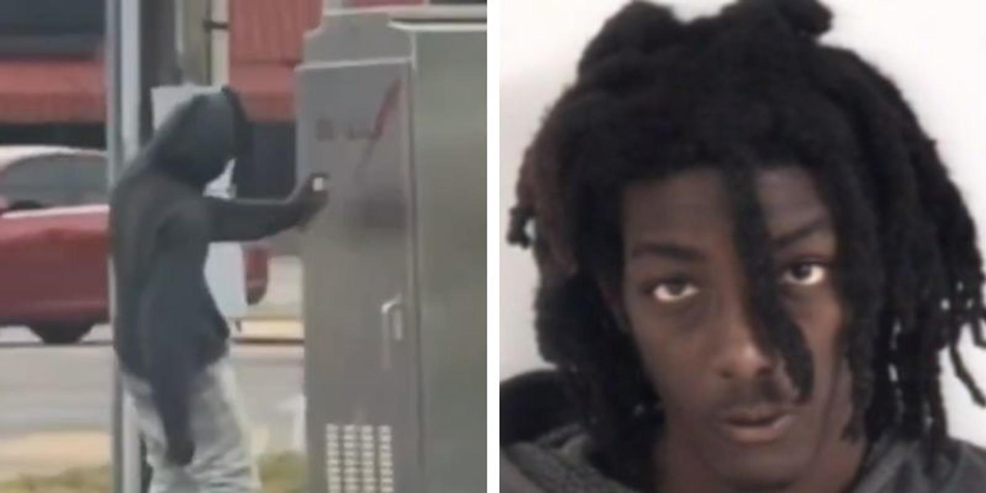 HATE HOAX: North Carolina spray paint swastika vandal revealed to be black man charged with aiming gun at cars