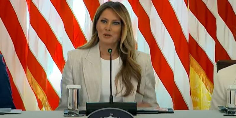 First Lady Melania Trump hosts AI education meeting at White House with top industry leaders
