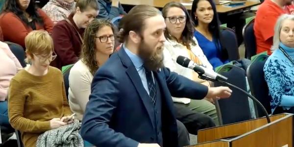 Washington father confronts school board over child’s participation in anti-ICE walkout without his knowledge