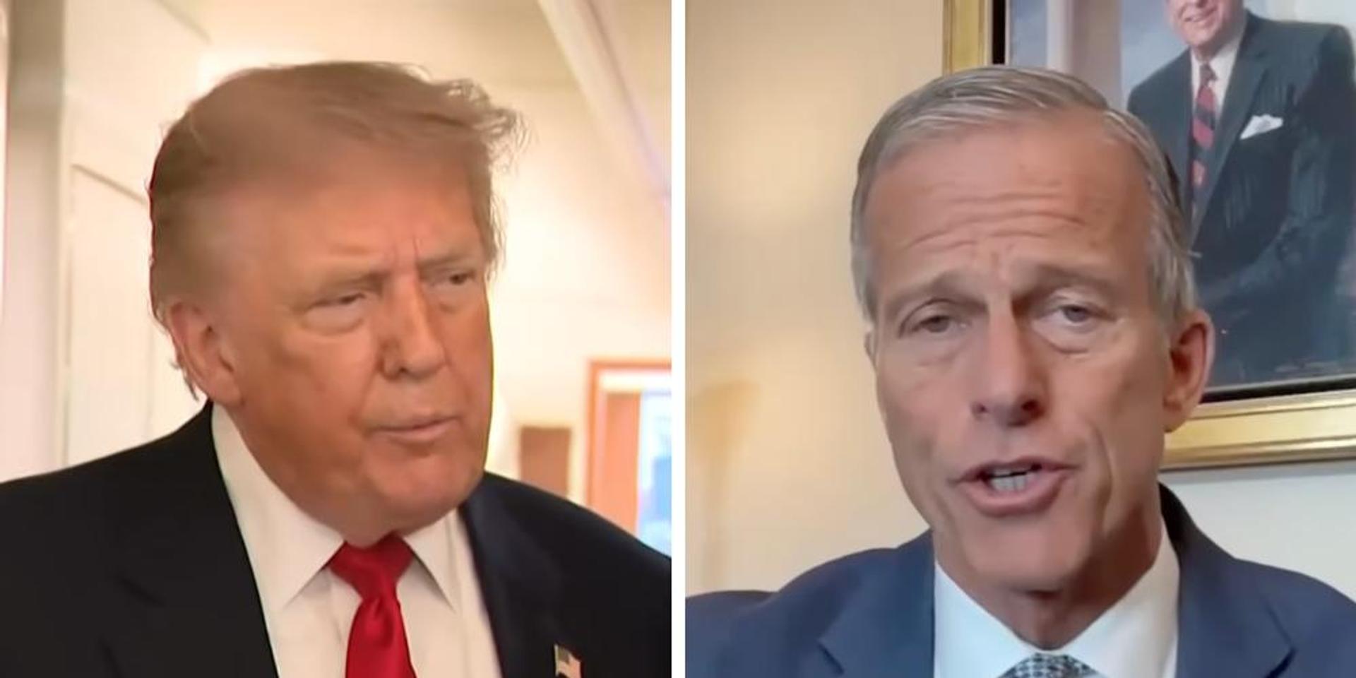 Trump demands Thune delay Senate vacation until SAVE Act is passed after NJ revealed to have over 6000 non-citizens on voter rolls