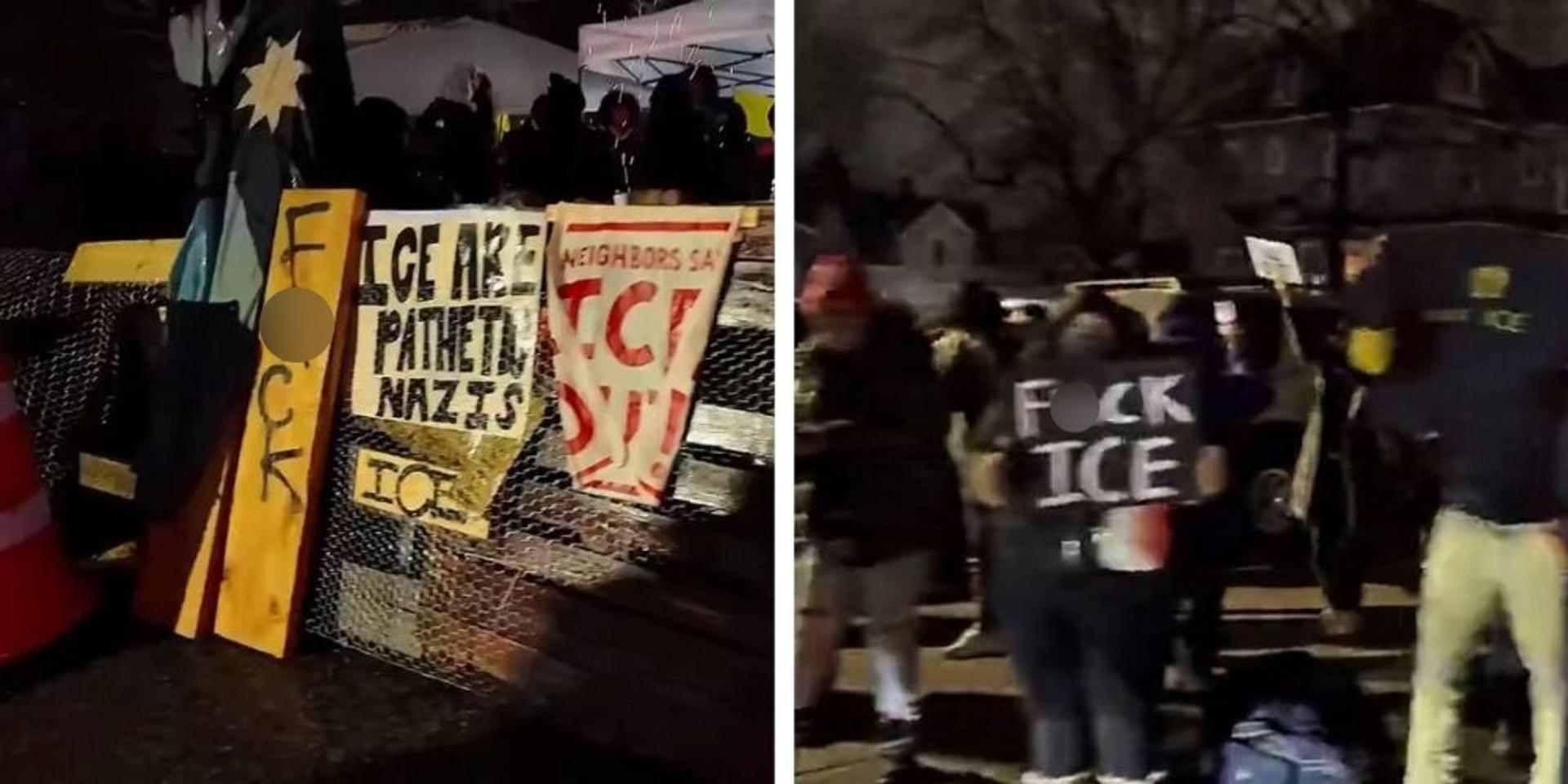 'Abolish ICE' radicals set up new Minneapolis autonomous zone just blocks away from 'George Floyd Square'