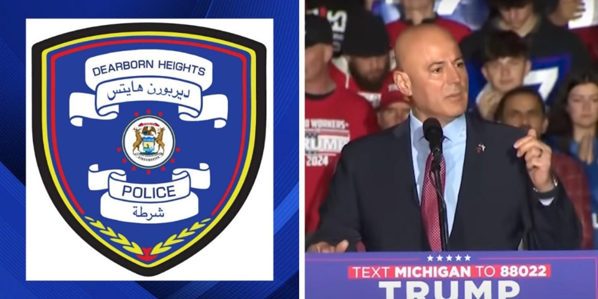 Dearborn police post new Arabic-language badge prototype—mayor says it's 'NOT' official