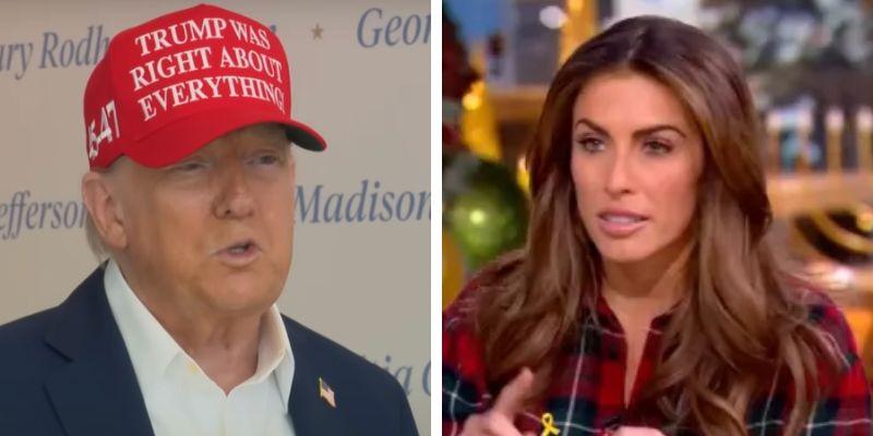 Will The View's Alyssa Farah keep her promise to wear a MAGA hat after Trump secured hostage release?