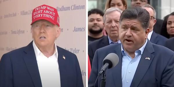 Pritzker spreads ‘Trump is Dead’ BlueAnon Hoax