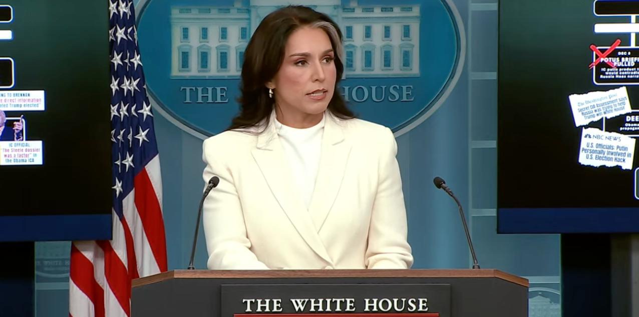 BREAKING: Tulsi Gabbard terminates 37 security clearances for individuals relating to Russia hoax, 'politicizing and manipulating intelligence'