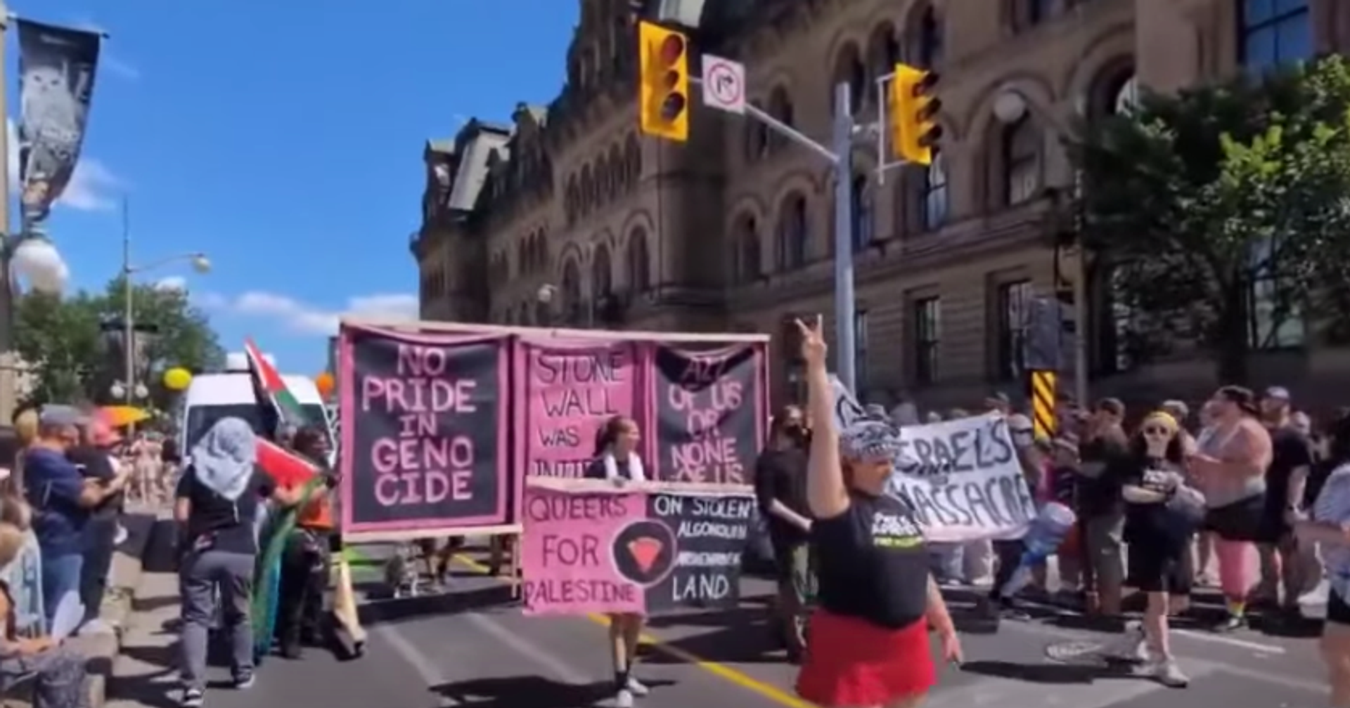 Pride parade in Canada's capital CANCELED after disruption by 'Queers for Palestine'