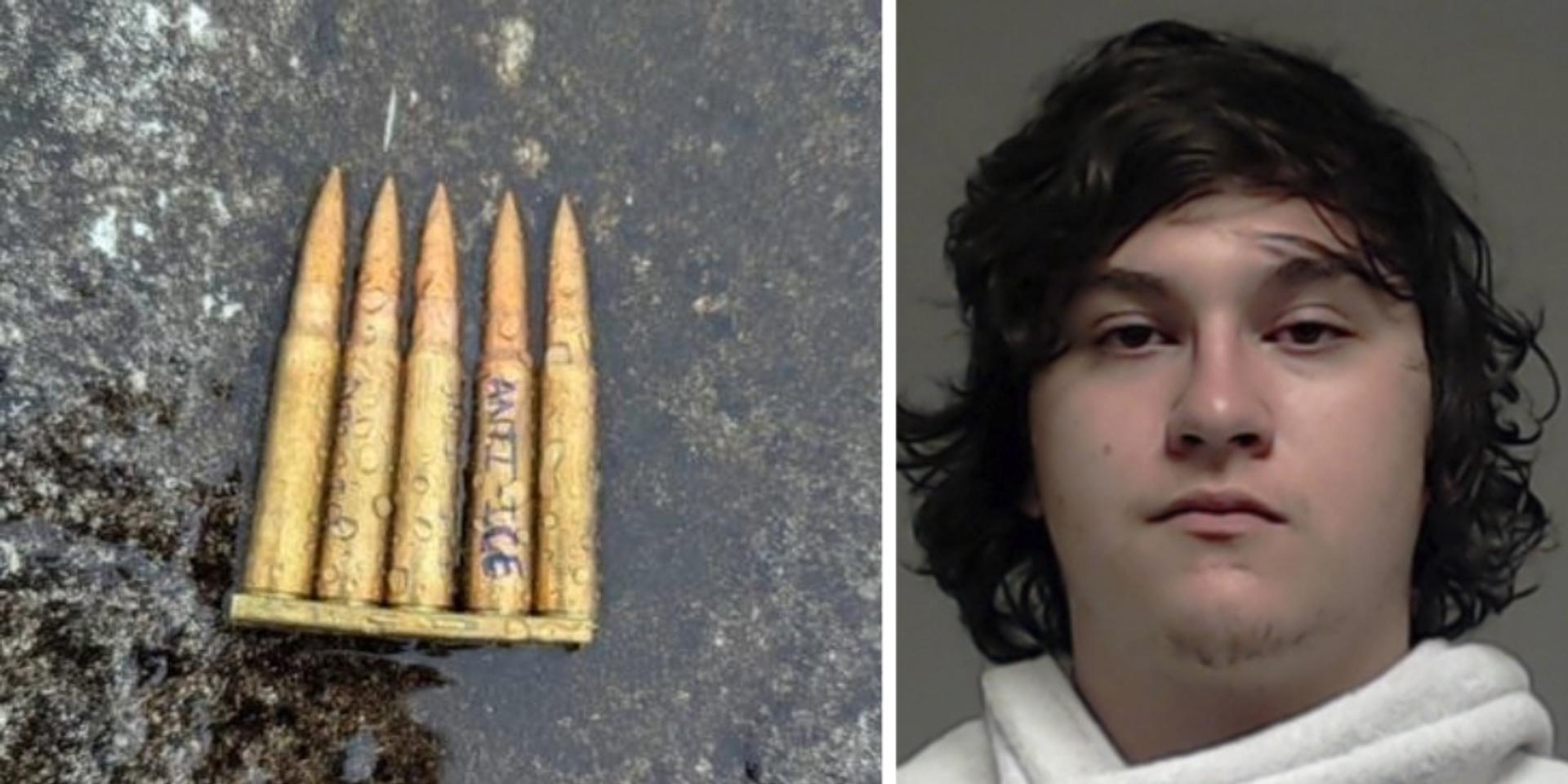 BREAKING: Dallas shooter Joshua Jahn had anti-ICE message on ammo