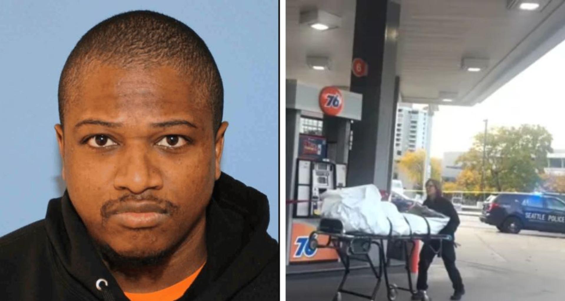 BREAKING: Man charged with murdering former coworker at gas station near Seattle’s Space Needle, police seek public’s help locating suspect