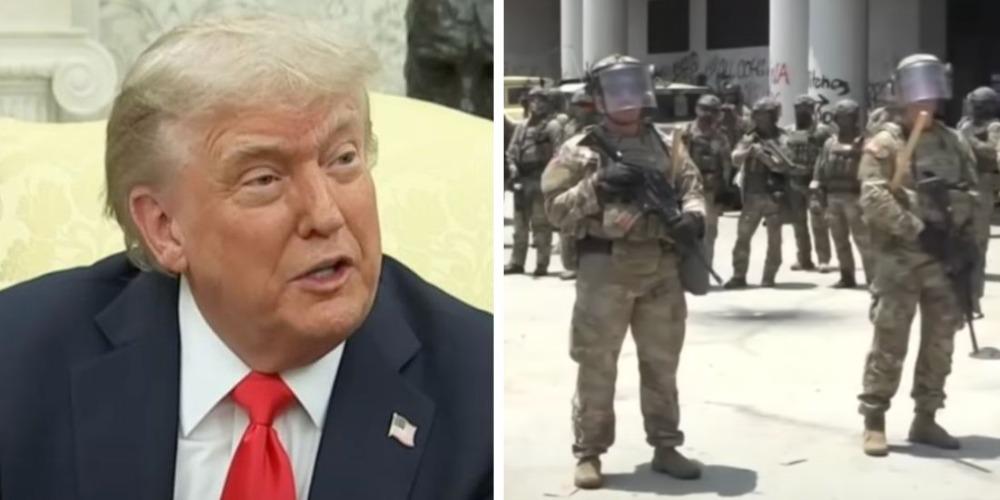 BREAKING: Trump, Pentagon plan National Guard force for rapid deployment to fight civil unrest in American cities