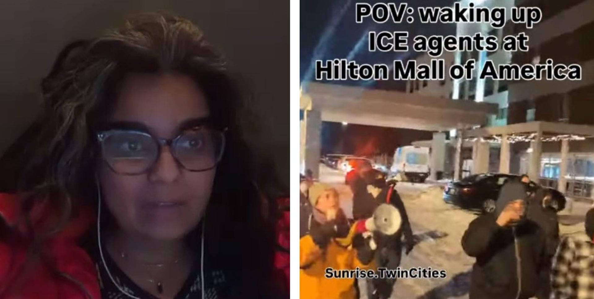 EXCLUSIVE: Minnesota hotel workers request agitators stage anti-ICE 'wide awakes' to force agents out: Women's March 'action training'
