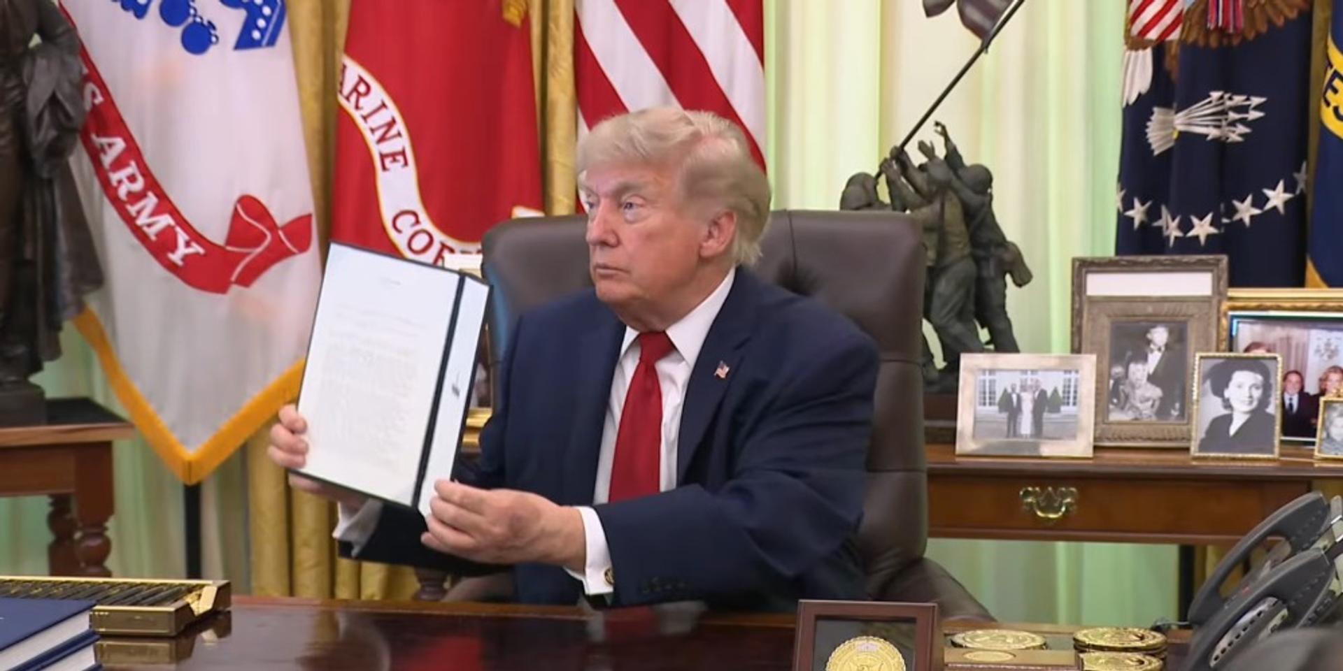 'Freedom to fix': Trump signs memo to give Americans power to repair their own cars