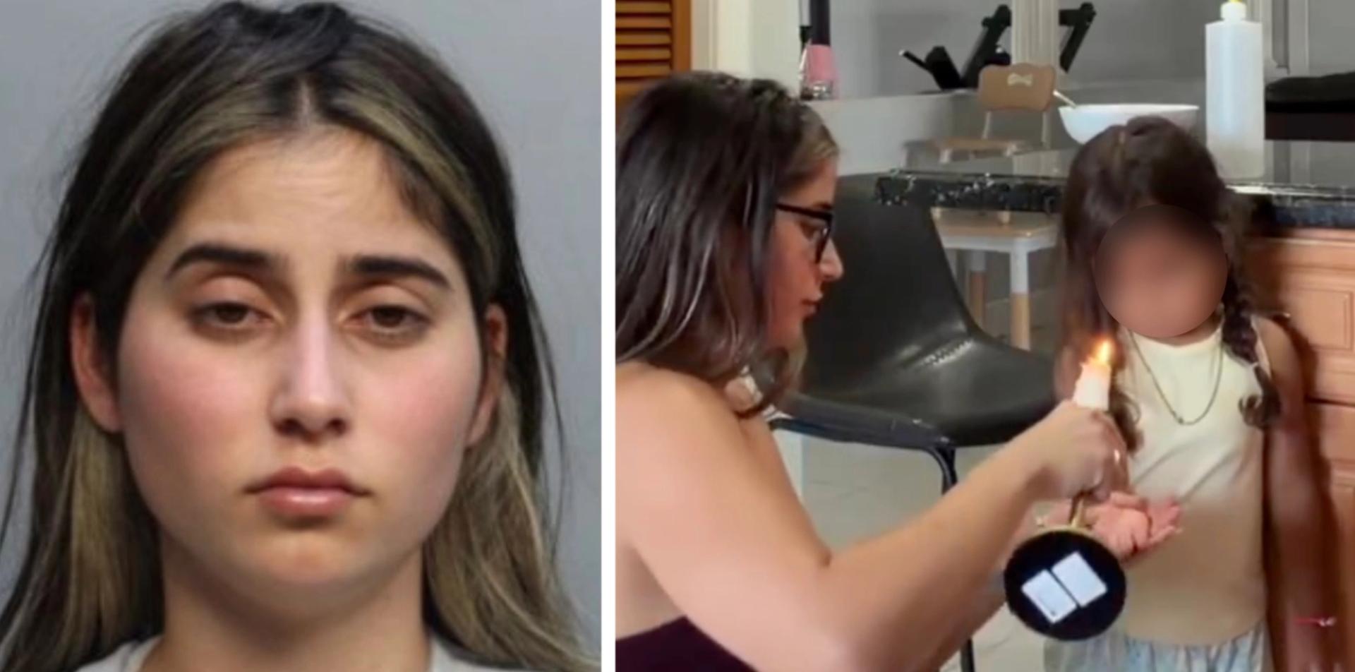 Florida momfluencer hit with 'immigration hold' after filming herself pouring hot wax on children, setting fire to kitchen