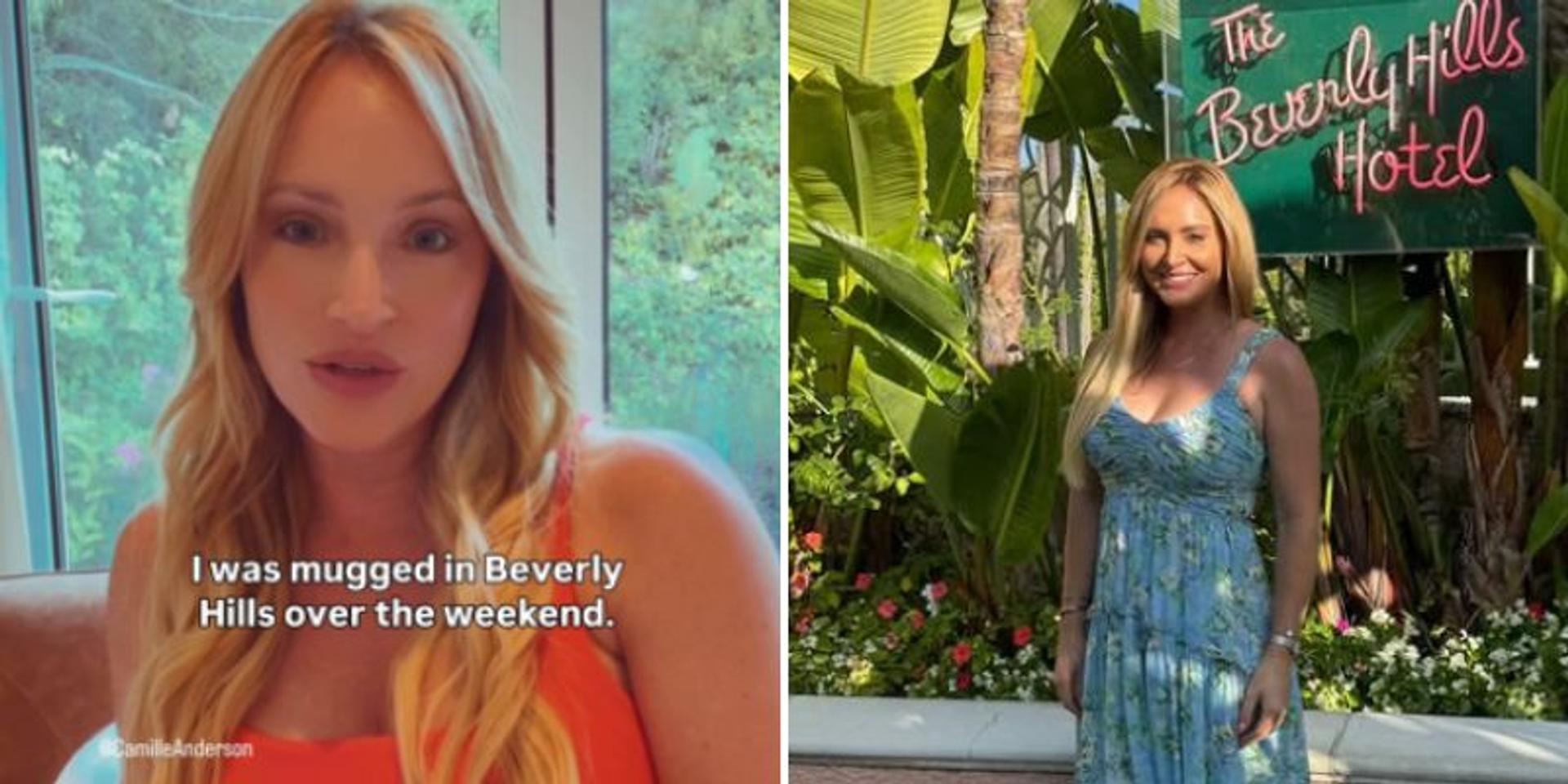 Actress attacked by muggers in Beverly Hills slams crime-ridden LA