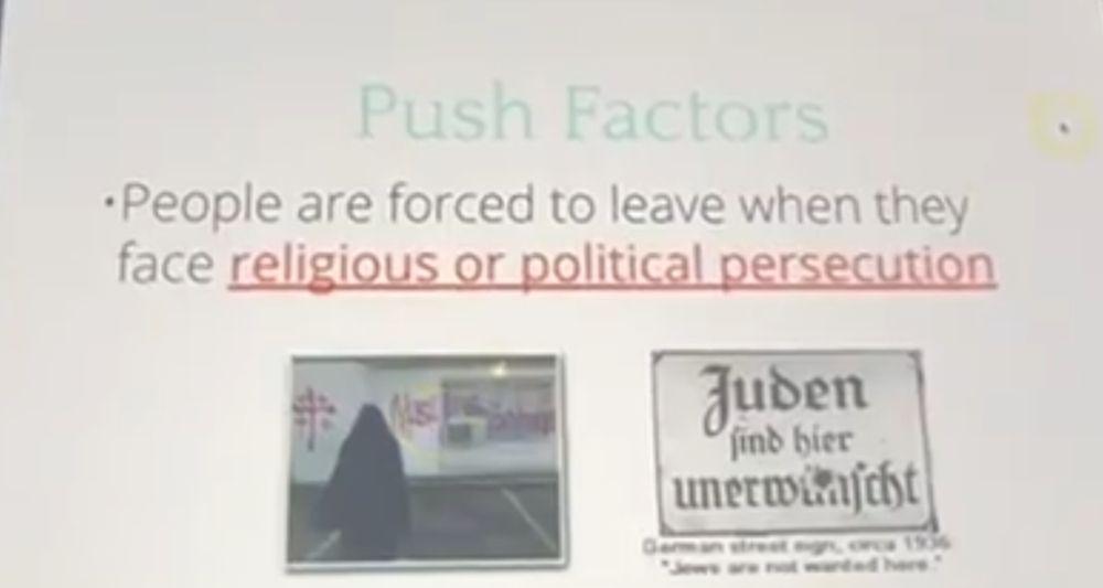 Washington middle school teacher compares Jews fleeing Holocaust to Muslim discrimination after 9/11