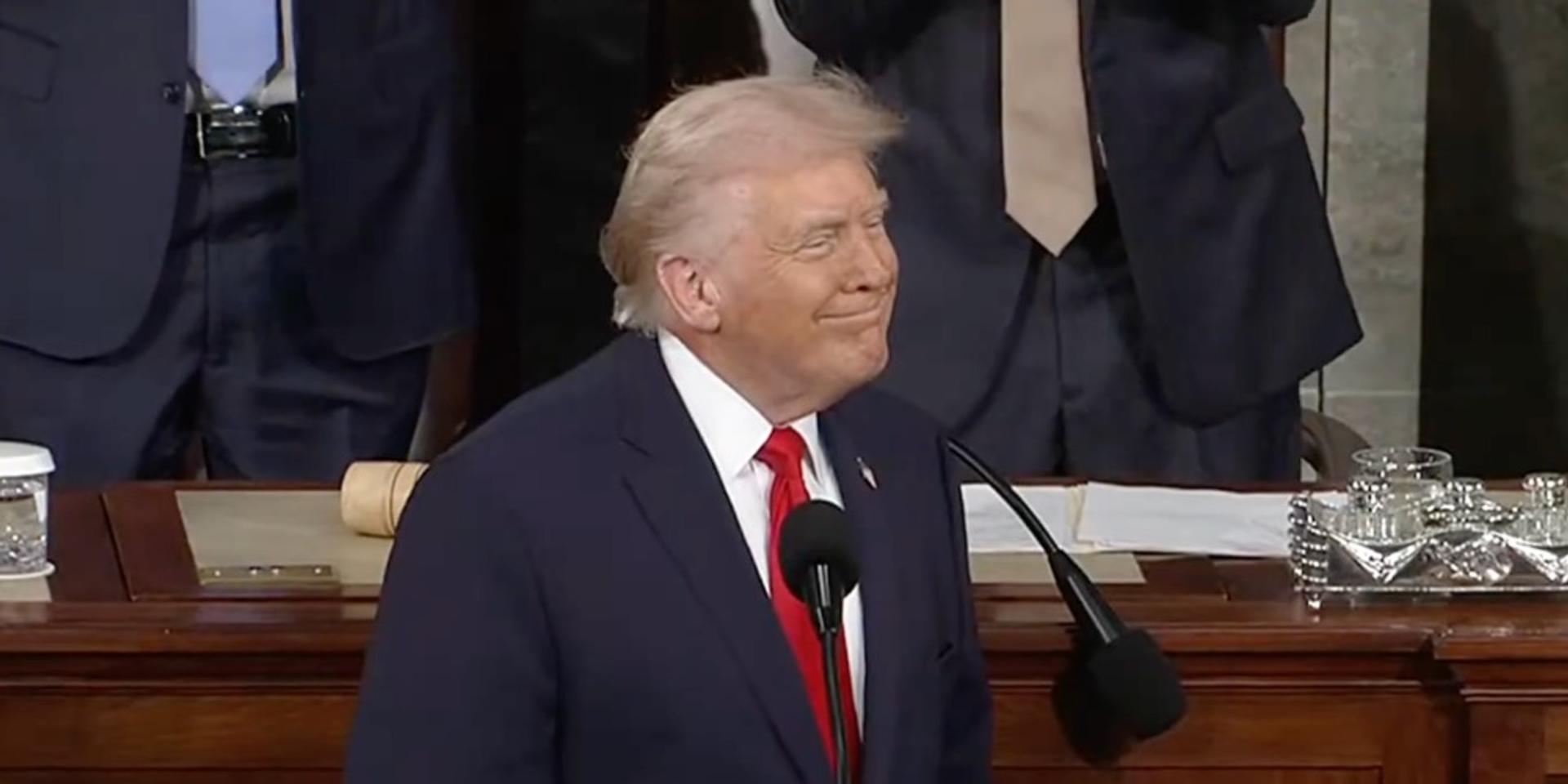 64% of Americans have positive reaction to Trump's SOTU speech: CNN poll