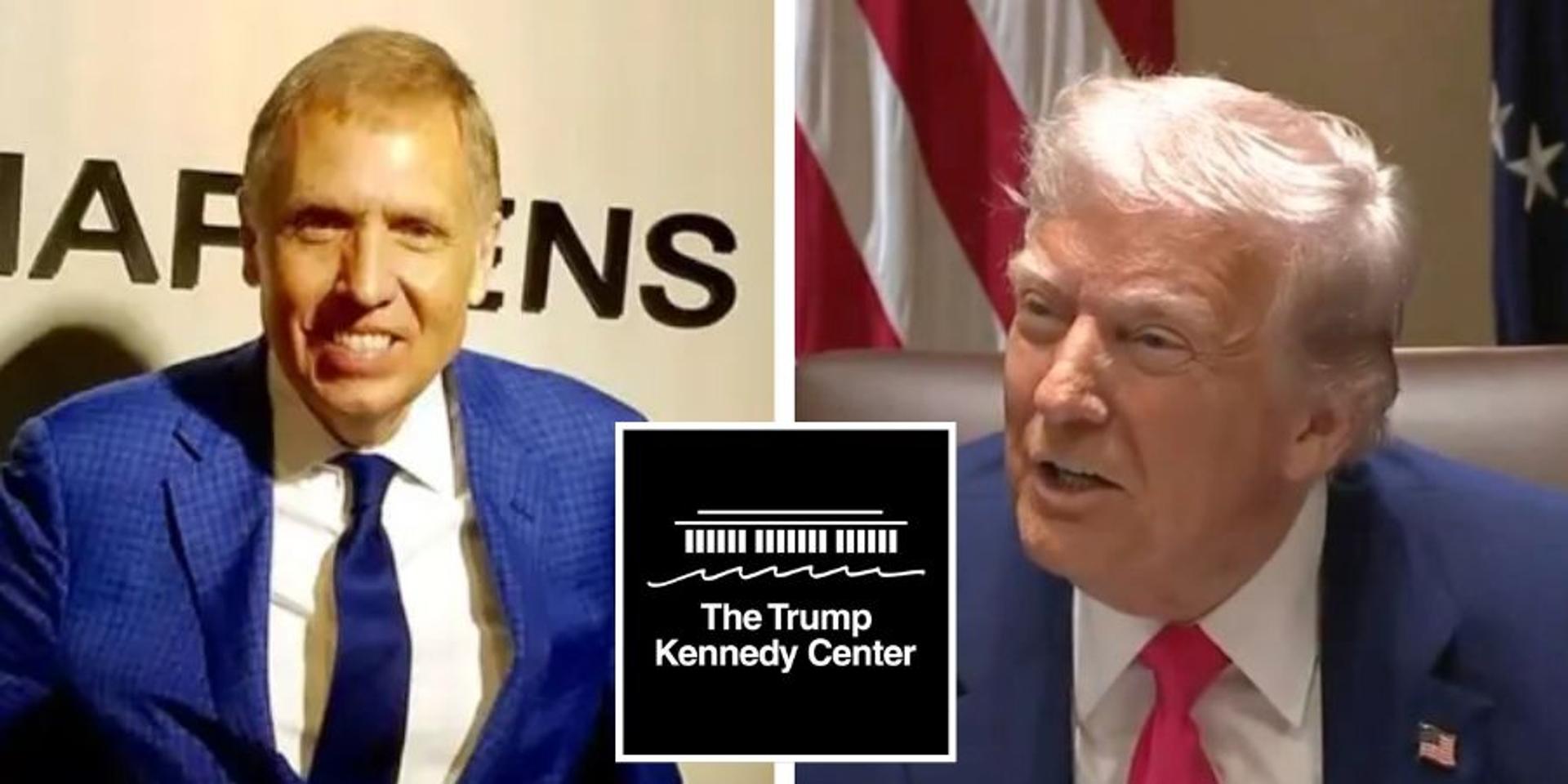 Concert host cancels Trump-Kennedy Center Christmas Eve show in protest of name change