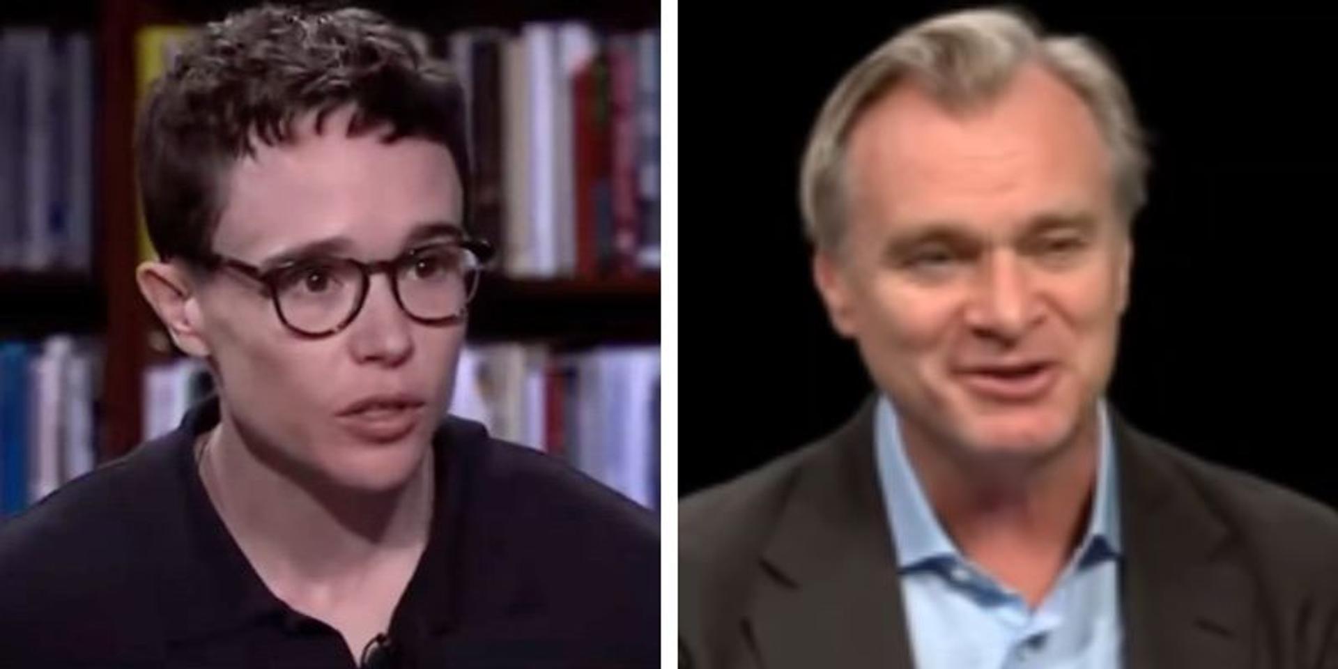 Elliot Page claims animals can be LGBTQ as Christopher Nolan says Page makes a great Greek warrior