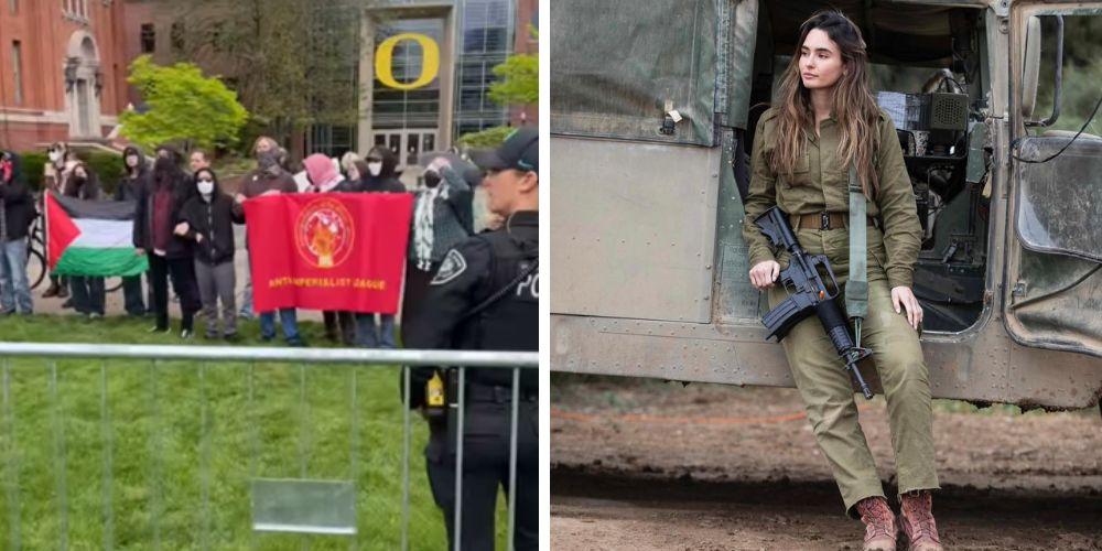Jewish students threatened as anti-Israel activists target University of Oregon event with former Miss Israel