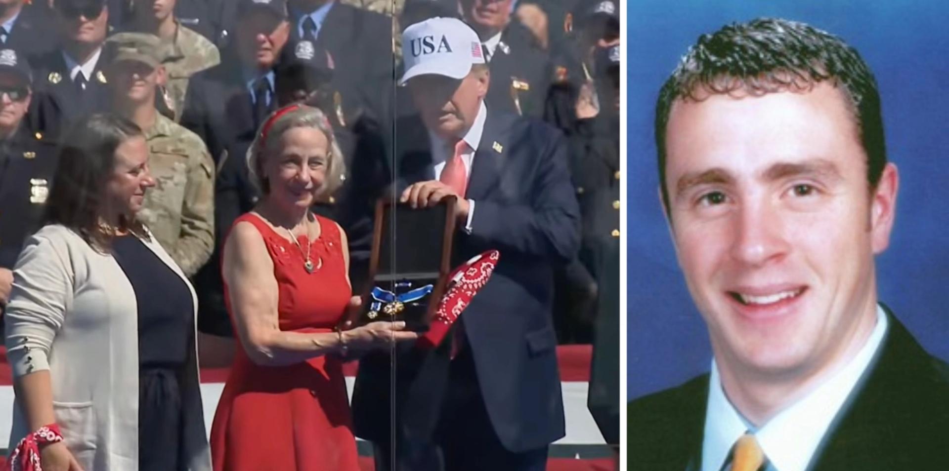 Trump posthumously awards Presidential Medal of Freedom to 9/11’s 'Man in the Red Bandana'