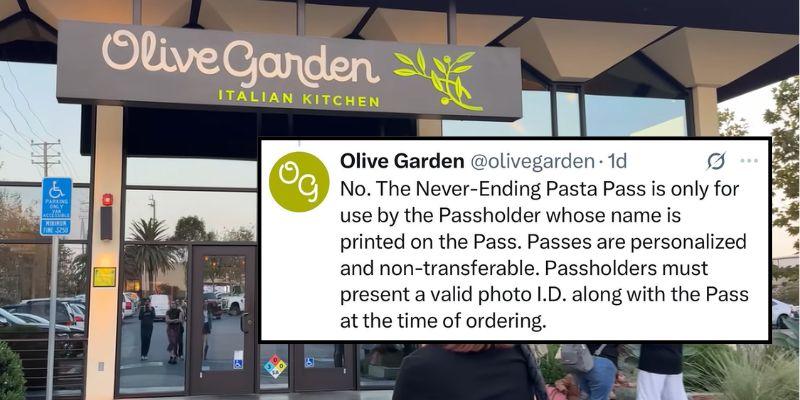Olive Garden more secure than federal elections as Never-Ending Pasta Pass photo ID implemented