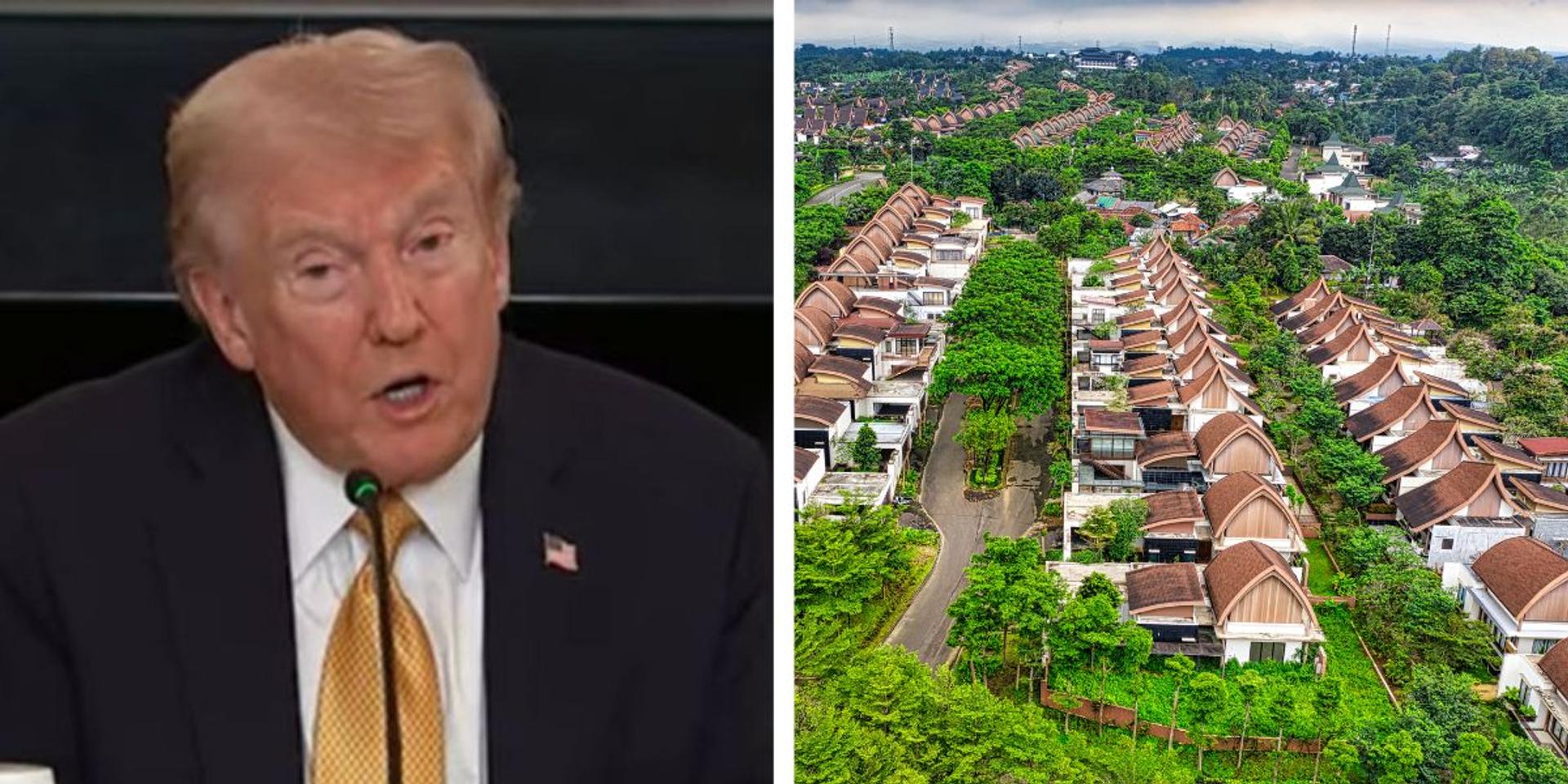 Housing firms consider plan to build 1 million 'Trump Homes': report