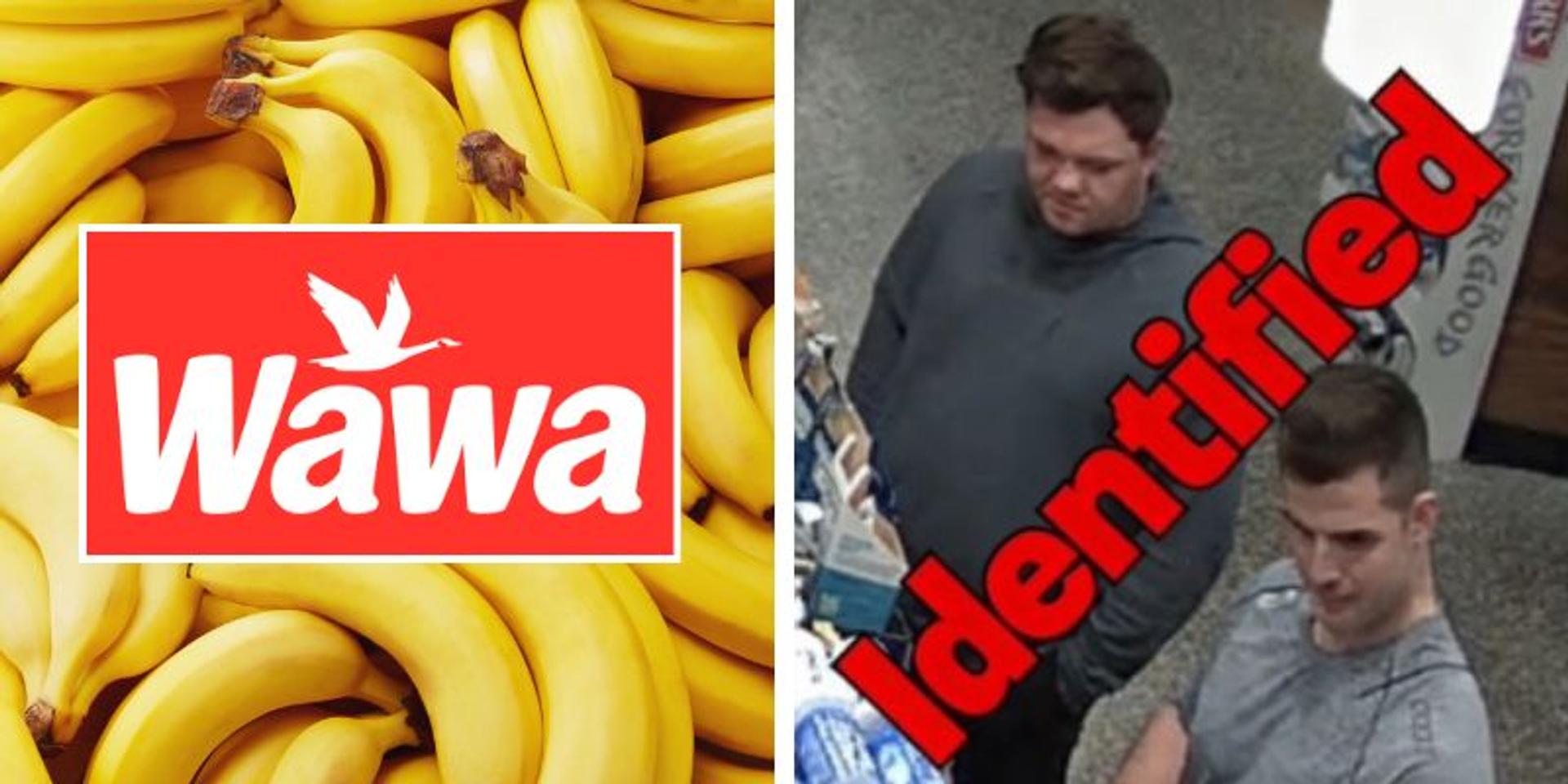'MONKEY BUSINESS': 2 men narrowly escape charges after stealing 96 bananas from Pennsylvania Wawa