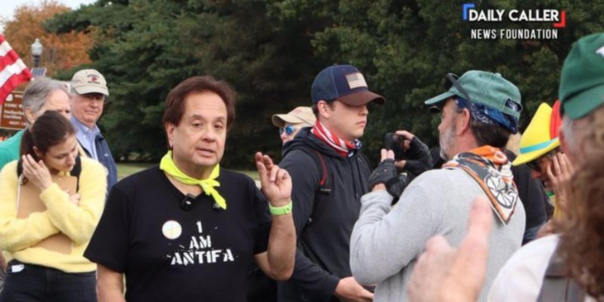 Never-Trumper George Conway spotted wearing 'I am Antifa' shirt at 'No Kings' rally