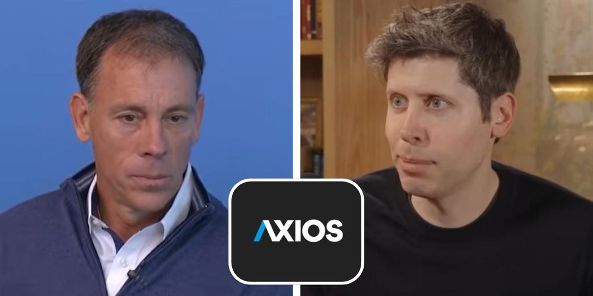 Axios teams with OpenAI to fund local news powered by AI to train AI models