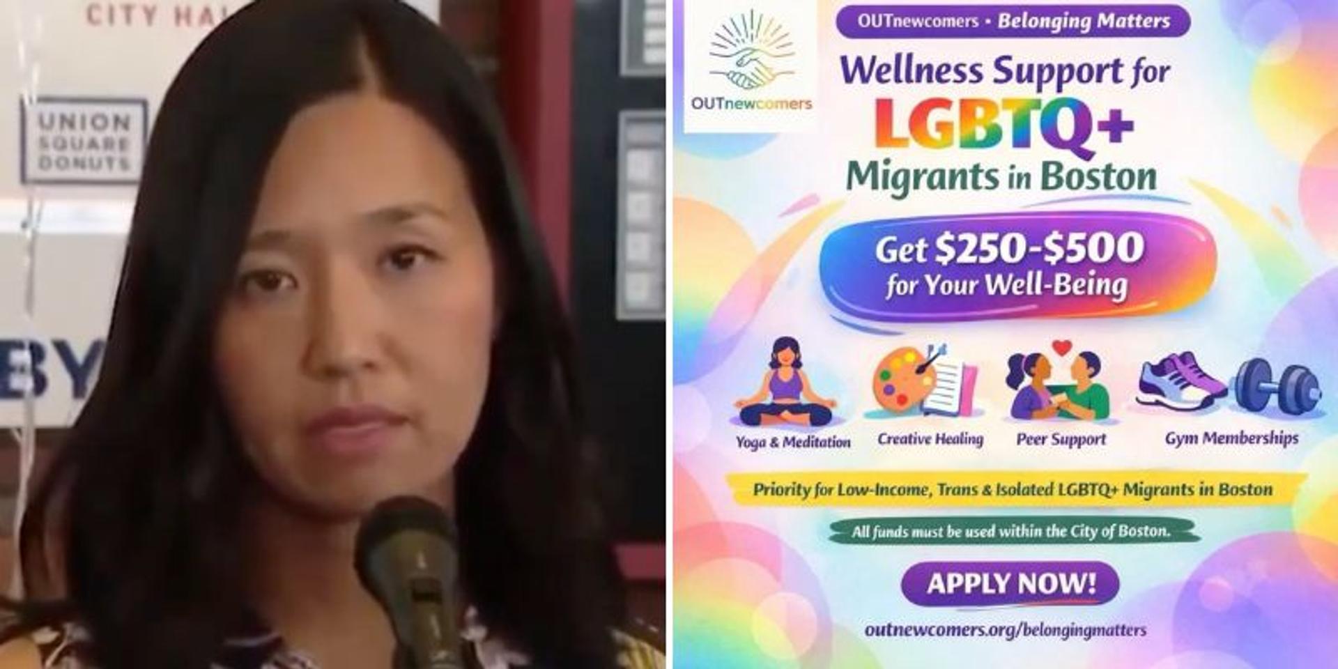BREAKING UPDATE: Boston Mayor Wu SUSPENDS gift cards for LGBTQ+ migrants over 'safety threats'