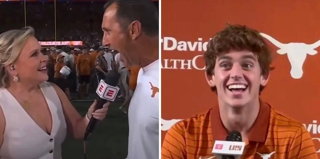 Texas Longhorns star Arch Manning apologizes for laughing at AI meme after cancel mob activates