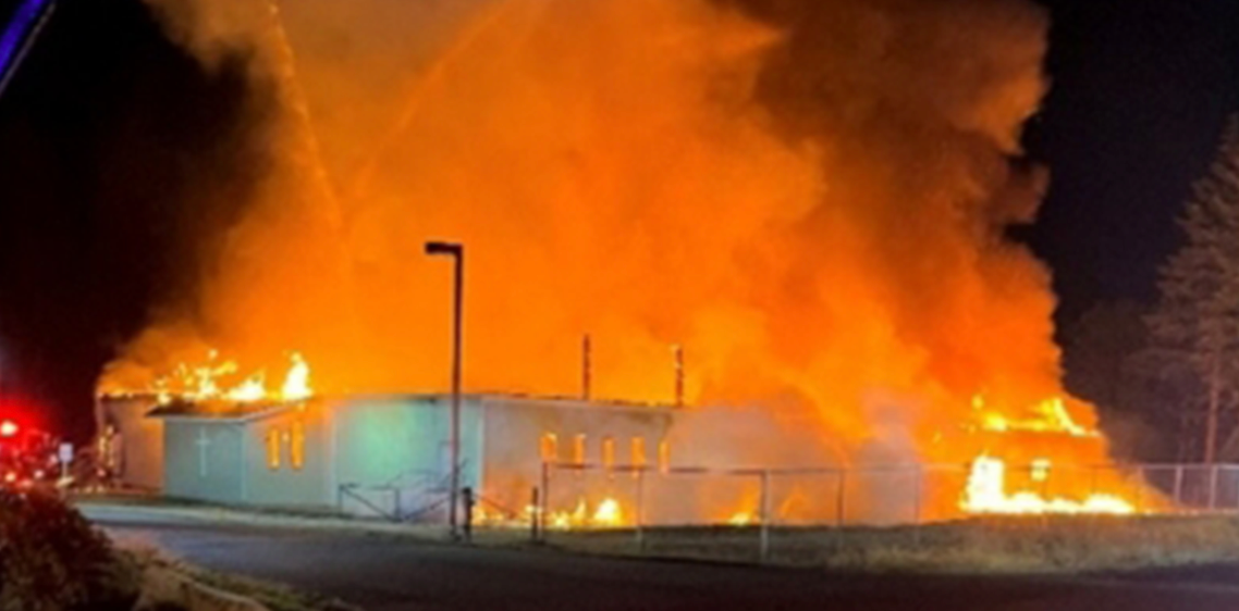 Texas woman admits to church arson that caused millions in damage