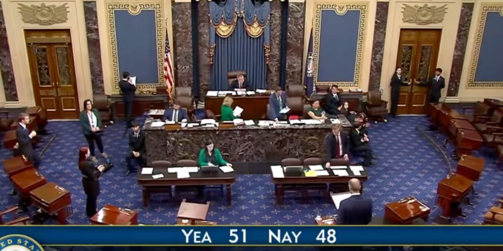 BREAKING: Senate votes 51-48 to begin debate on SAVE America Act