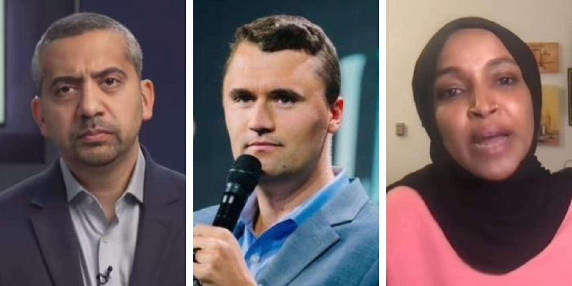 Ilhan Omar, Mehdi Hasan lie about Charlie Kirk's message favoring 'civil debate,' call it 'rewriting of history'