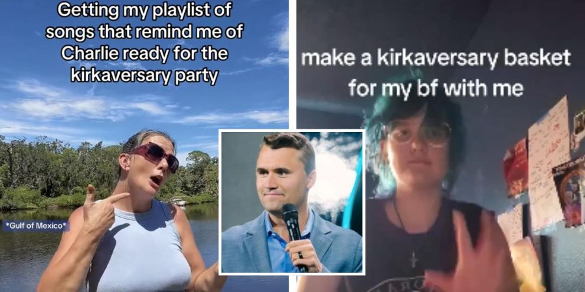 Leftist TikTokers mock Charlie Kirk killing, make 'playlists' and 'baskets' for 'Kirkaversary'