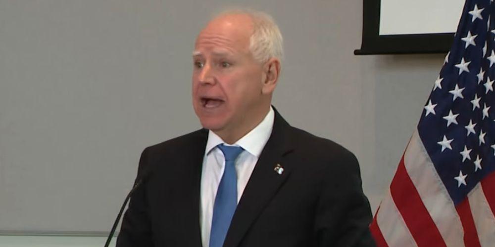 Tim Walz says people are driving by his house and calling him ‘retarded'