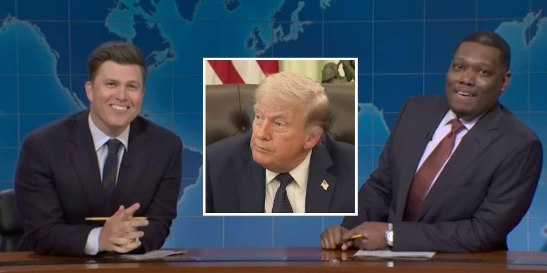 91% of SNL's political Weekend Update jokes this season targeted Trump, conservatives: study