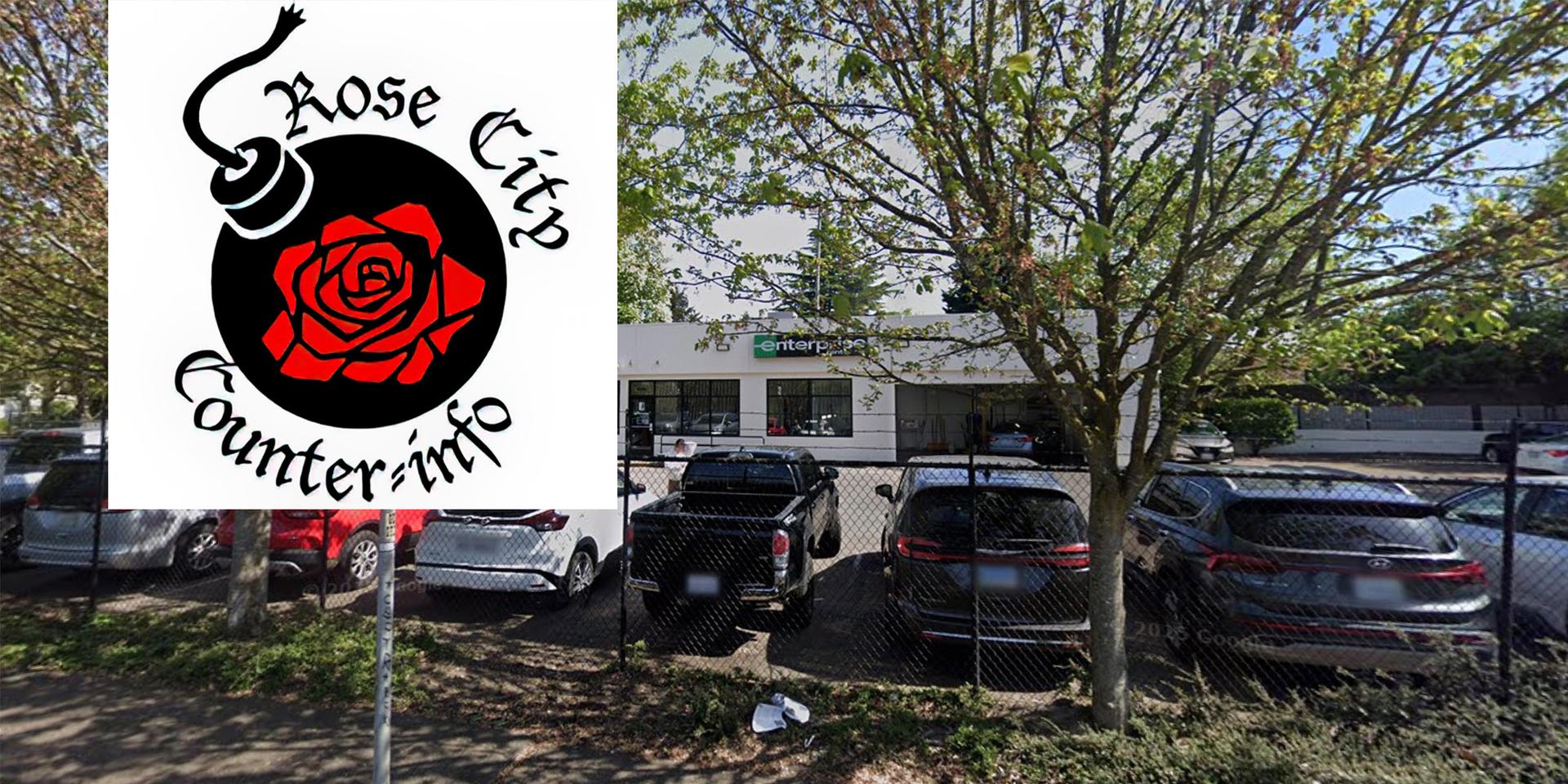 ANDY NGO REPORTS: Portland Antifa blog brags about attacking entire Enterprise lot over DHS rentals