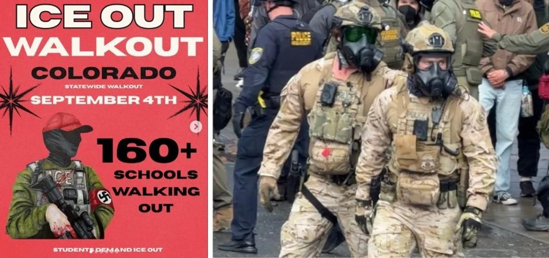 Left-wing group behind 'No Kings,' public school students plan state-wide anti-ICE 'walkout' for Sept 4 in Colorado