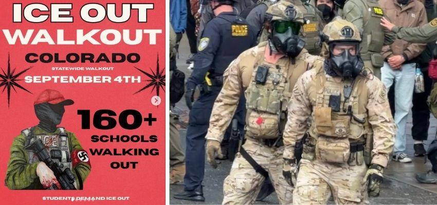 Left-wing group behind 'No Kings,' public school students plan state-wide anti-ICE 'walkout' for Sept 4 in Colorado