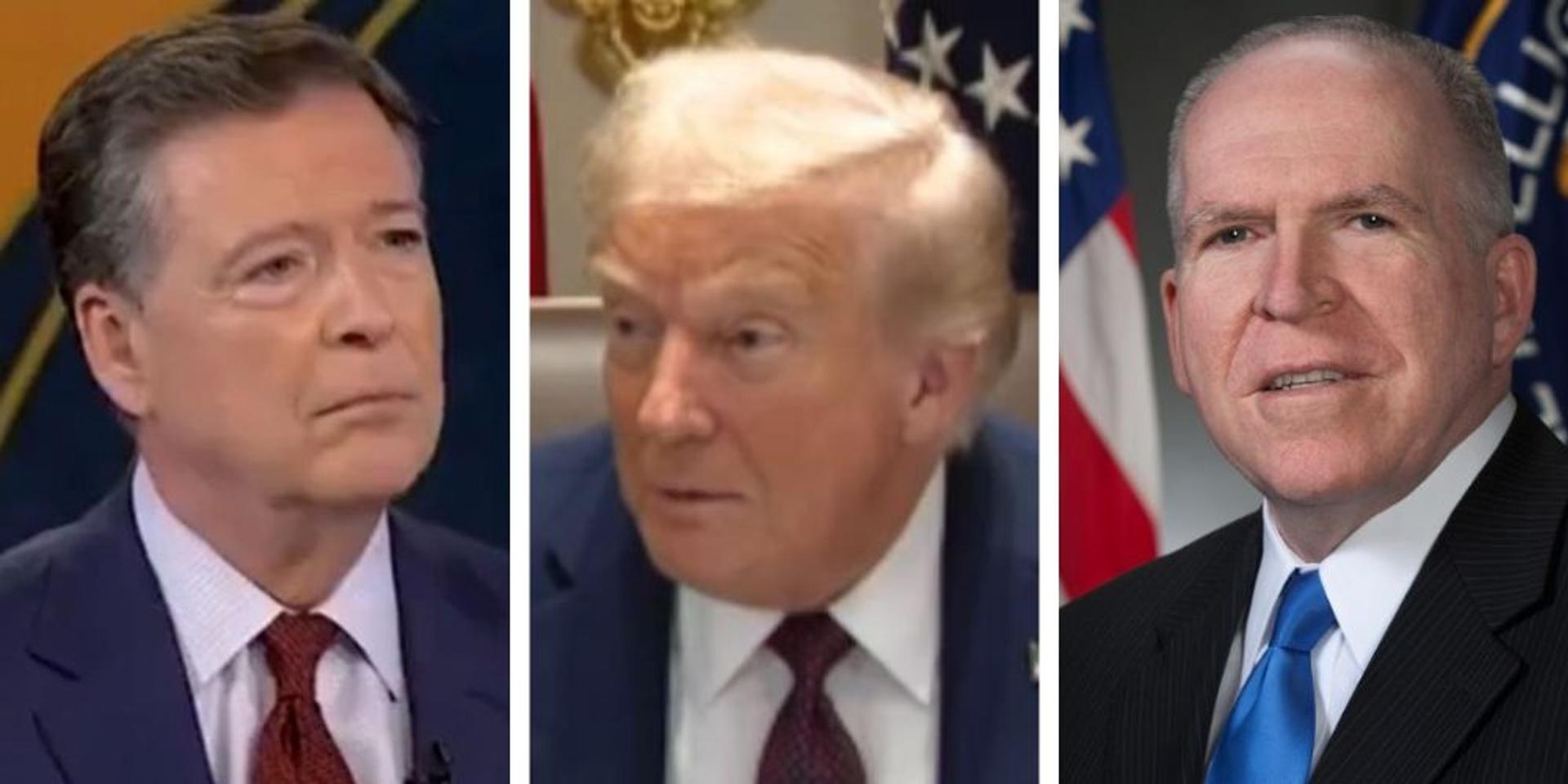 JUST IN: Trump has no problem if James Comey, John Brennan arrested for Russiagate