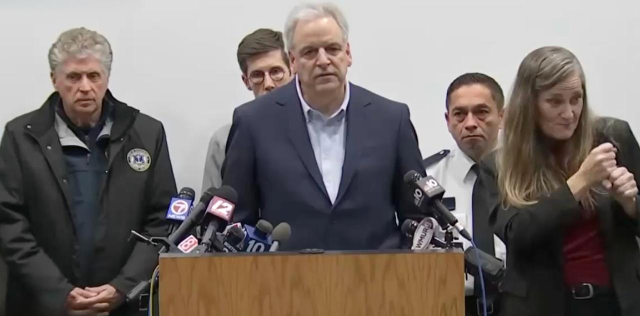 'We have a murderer out there': Rhode Island authorities say Providence is safe despite having no suspect in Brown shooting
