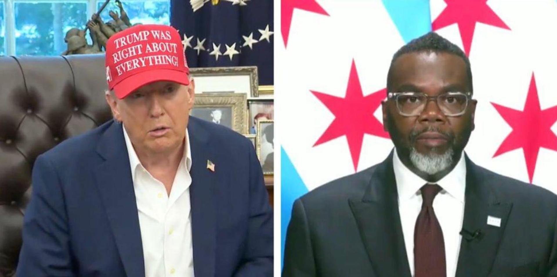 Mayor Brandon Johnson says Chicago will 'rise up' if Trump brings in National Guard to crack down on crime