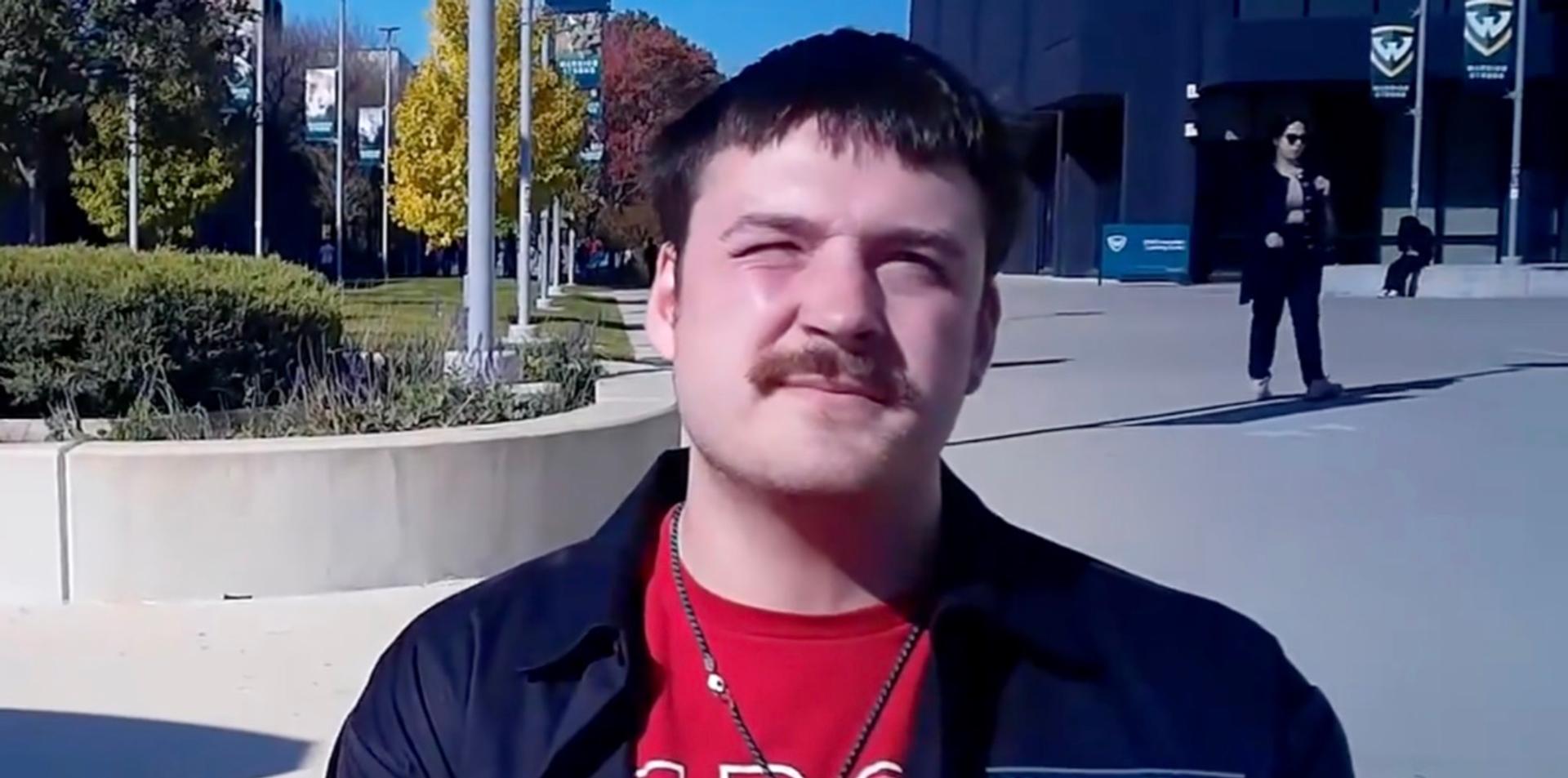 'I hope you die': Socialist tabling outside El-Sayed event says journalist Cam Higby should die for being capitalist