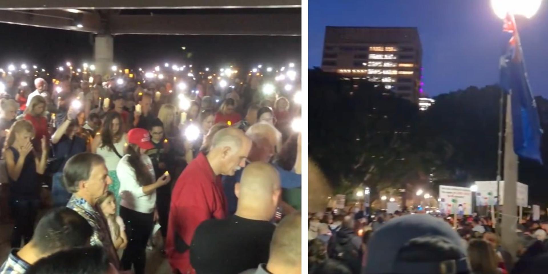 Prayer vigils pop up around the globe in honor of Charlie Kirk