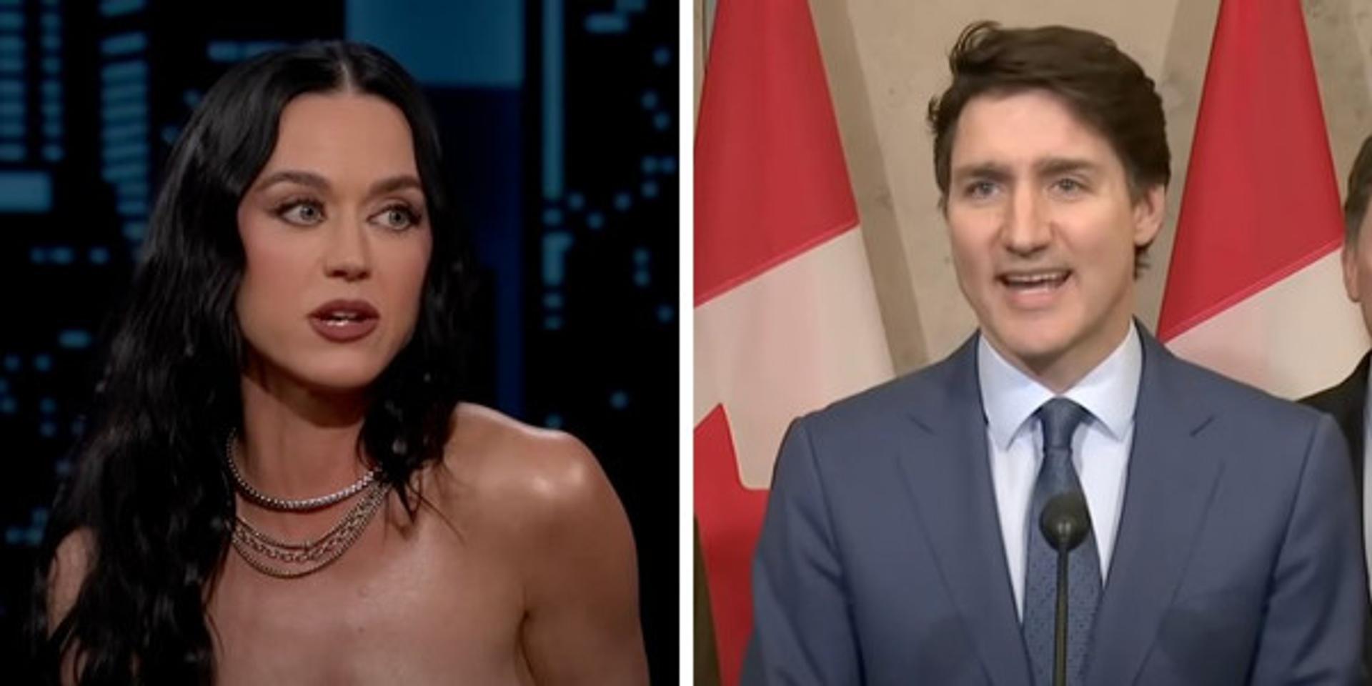 Katy Perry and Justin Trudeau confirmed to be dating after sultry snaps